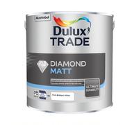 Dulux Trade Diamond Matt Pure Brilliant White / Magnolia 2.5L or 5 Litres