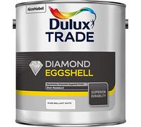 Dulux Trade Diamond Quick Dry Eggshell Pure Brilliant White 2.5L, Dulux - (5082319) by Dulux Trade