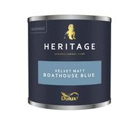 Dulux Trade Dulux Heritage Velvet Matt - 125Ml Tester Pot - Boathouse Blue