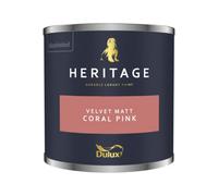 Dulux Trade Dulux Heritage Velvet Matt - 125Ml Tester Pot - Coral Pink