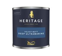 Dulux Heritage Colour Tester, Deep Ultramarine, Luxury Colour Testers