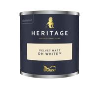 Dulux Trade Dulux Heritage Velvet Matt - 125Ml Tester Pot - Dh White