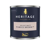 Dulux Trade Dulux Heritage Velvet Matt - 125Ml Tester Pot - Pumice Brown