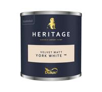 Dulux Trade Dulux Heritage Velvet Matt - 125Ml Tester Pot - York White