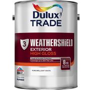 Dulux Trade Dulux Weathershield Exterior High Gloss (Brilliant White) 5ltr