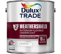 Dulux Trade Weathershield Undercoat, Brilliant White, Metal & Wood, 2.5L
