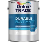 Dulux Trade Dulux Durable Flat Matt Trade 5ltr White