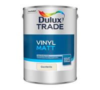Dulux Trade Gardenia Vinyl Matt Wall & Ceiling Emulsion Paint, 5L
