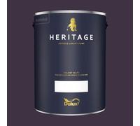 DULUX TRADE HERITAGE MATT DARK AUBERGINE 5L
