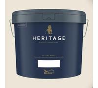 DULUX TRADE HERITAGE MATT OCHRE WHITE 10L