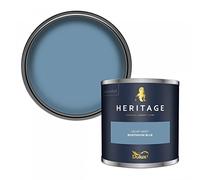 Dulux Heritage Velvet Matt Paint 125ml, Boathouse Blue, High Quality Matt Emulsion Paint