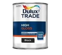 Dulux Trade High Gloss Black 1L
