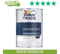 Dulux Trade Undercoat Paint - Brilliant White 1L