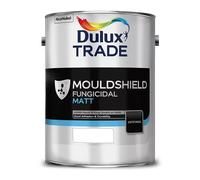 Dulux Trade Mouldshield Fungicidal Matt, Pure Brilliant White 5L