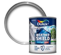 Dulux Trade Pure Brilliant White Gloss Exterior Metal & Wood Paint, 750Ml