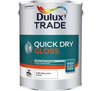 Dulux Trade Quick Dry Gloss 5L - Pure Brilliant White