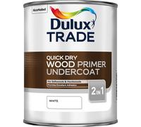 Dulux Trade Quick Dry Wood Primer Undercoat 2in1 - 1ltr White