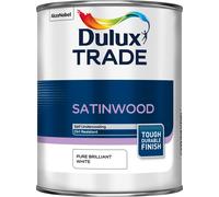 Dulux Trade Satinwood 1ltr Brilliant White