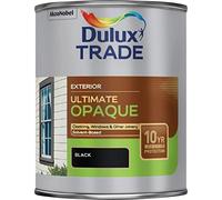 Dulux Trade Ultimate Weathershield Opaque Black 1L