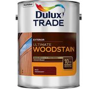 Dulux Trade Ultimate Weathershield Woodstain - Rich Mahogany - 5L