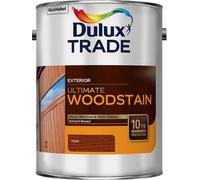 Dulux Trade Ultimate Weathershield Woodstain - Teak - 5L