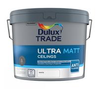 Dulux Trade Ultra Matt Ceilings Paint 10ltr White