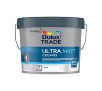 Dulux Trade Ultra Matt Ceilings - White - 10 Litre