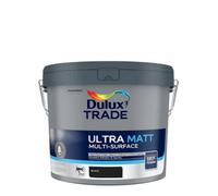Dulux Trade Ultra Matt Multi Surfaces - Black - 10 Litre