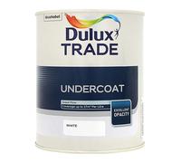 Dulux Trade Undercoat Paint - Brilliant White 1L
