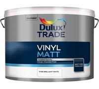 Dulux Trade Vinyl Matt 10ltr Brilliant White