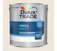 Dulux Trade Vinyl Matt Emulsion Almond White 2.5Ltr