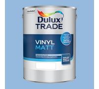 Dulux Trade Vinyl Matt Emulsion Blue Babe 5Ltr