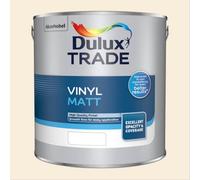 Dulux Trade Vinyl Matt Emulsion Ivory Lace 2.5Ltr