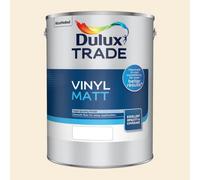 Dulux Trade Vinyl Matt Emulsion Ivory Lace 5Ltr