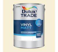 Dulux Trade Vinyl Matt Emulsion Primrose White 5Ltr