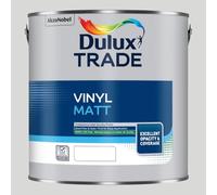 DULUX TRADE VINYL MATT GREY STEEL 3 2.5L