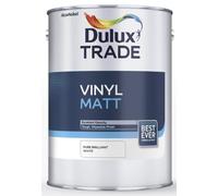 Dulux Trade Vinyl Matt Pure Brilliant White 5L