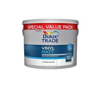 Dulux Trade Vinyl Matt Pure Brilliant White 7.5L