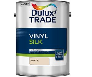 Dulux Trade Vinyl Silk 5ltr Magnolia