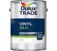 Dulux Trade Vinyl Silk - Pure Brilliant White / White / Magnolia - All Sizes