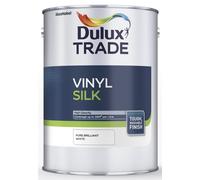 Dulux Trade Vinyl Silk White 10L