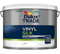 Dulux Trade Vinyl Silk White 10L