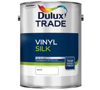 Dulux Trade Vinyl Silk White 5L