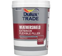Dulux Trade Flexible Caulk - Clear, Acrylic, Not Water Resistant, 450 Gram