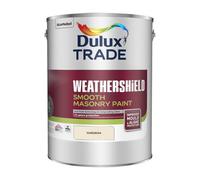 Dulux Trade Weathershield Gardenia Smooth Masonry Paint, 5L Tin