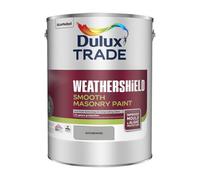 Dulux Trade Weathershield Goosewing Smooth Masonry Paint, 5L Tin
