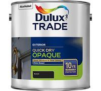 Dulux Trade Weathershield Quick Dry Opaque Black 2.5L