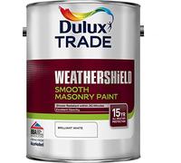 Dulux Trade Weathershield Smooth Brilliant White 5 Litres