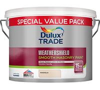 Dulux Trade Weathershield Smooth Masonry Paint Magnolia 7.5 litres