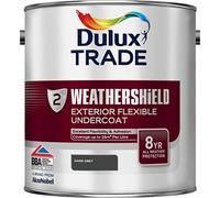 Dulux Trade Weathershield Undercoat Brilliant Dark Grey 2.5 Litres